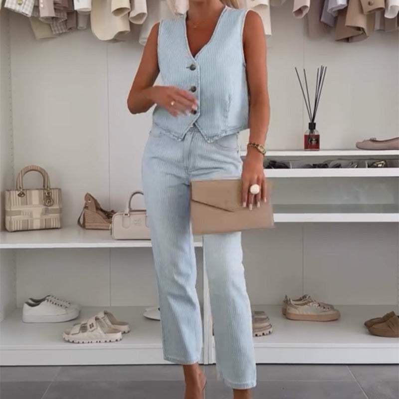 Demi™ | Sleek Sleeveless Set