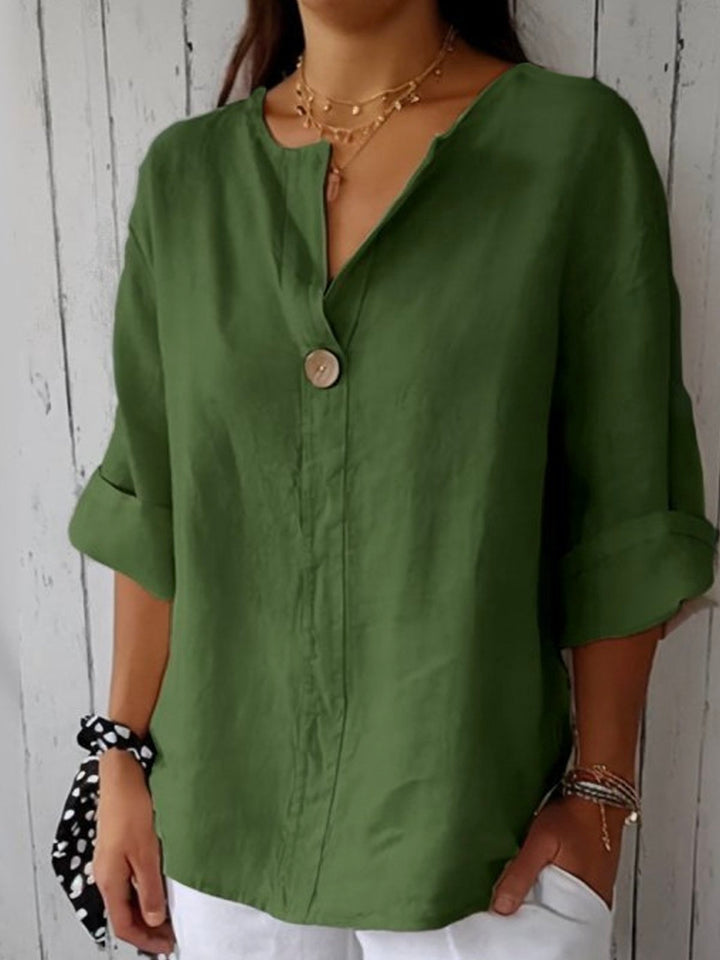 Gwen™| Casual V-Neck Blouse