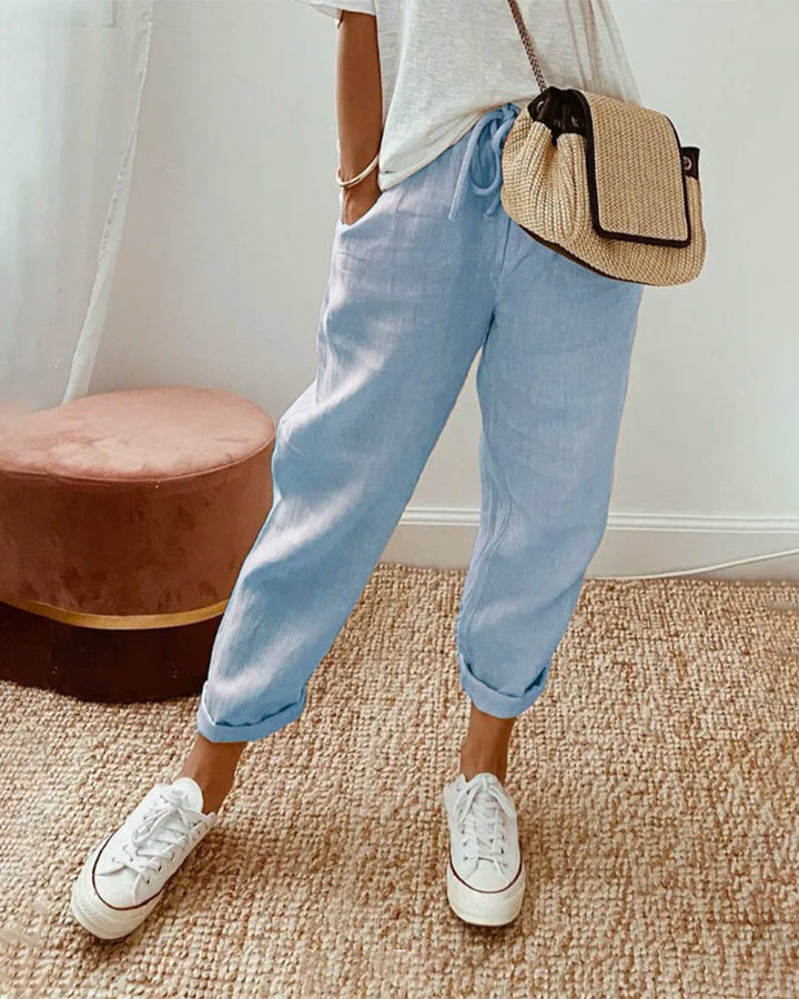 Zuleika™ | Elegant Cotton Pants