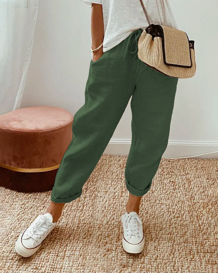 Zuleika™ | Elegant Cotton Pants