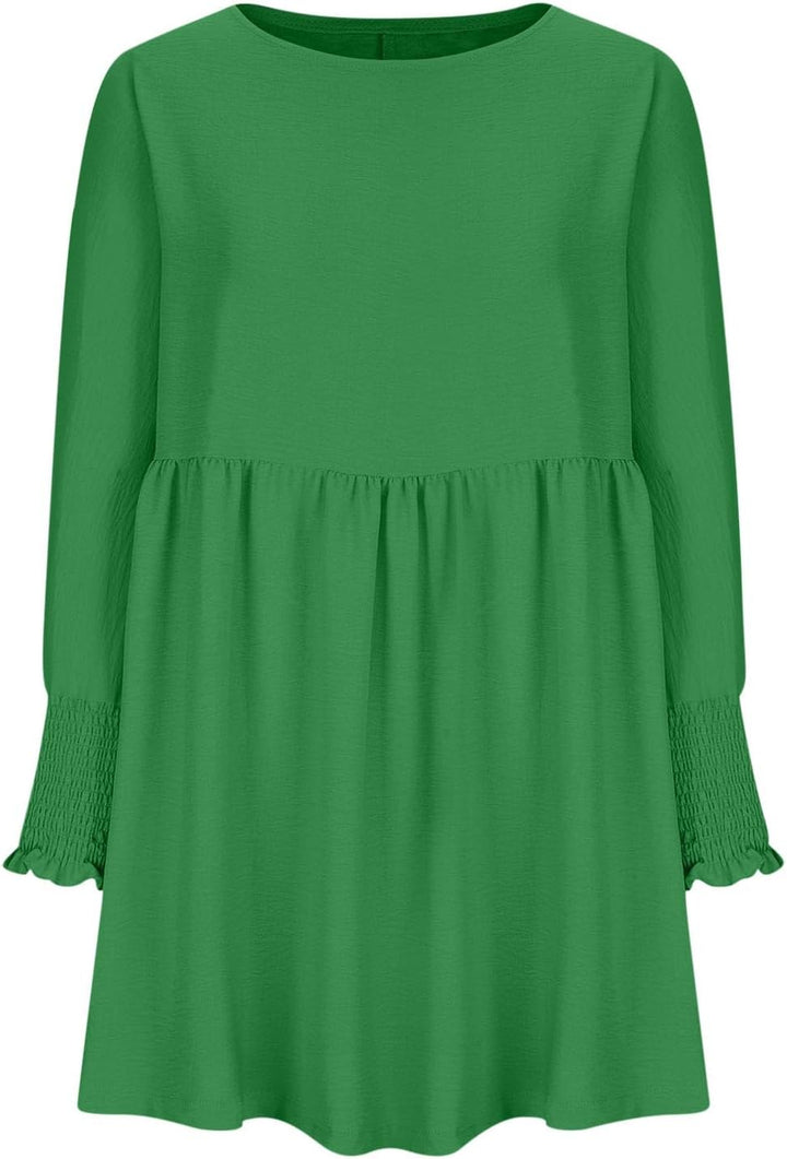Reniva™ | Ruched Summer Day Dress