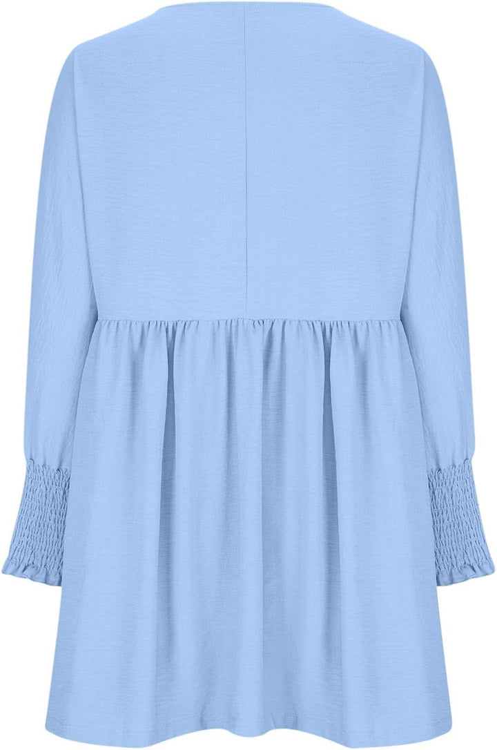 Reniva™ | Ruched Summer Day Dress