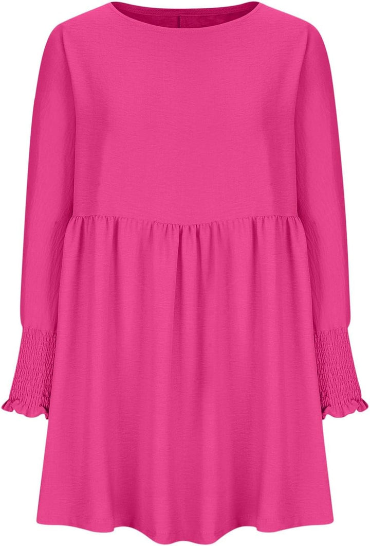 Reniva™ | Ruched Summer Day Dress