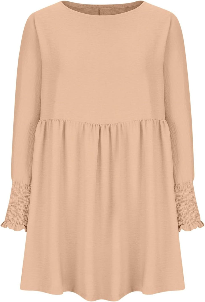 Reniva™ | Ruched Summer Day Dress