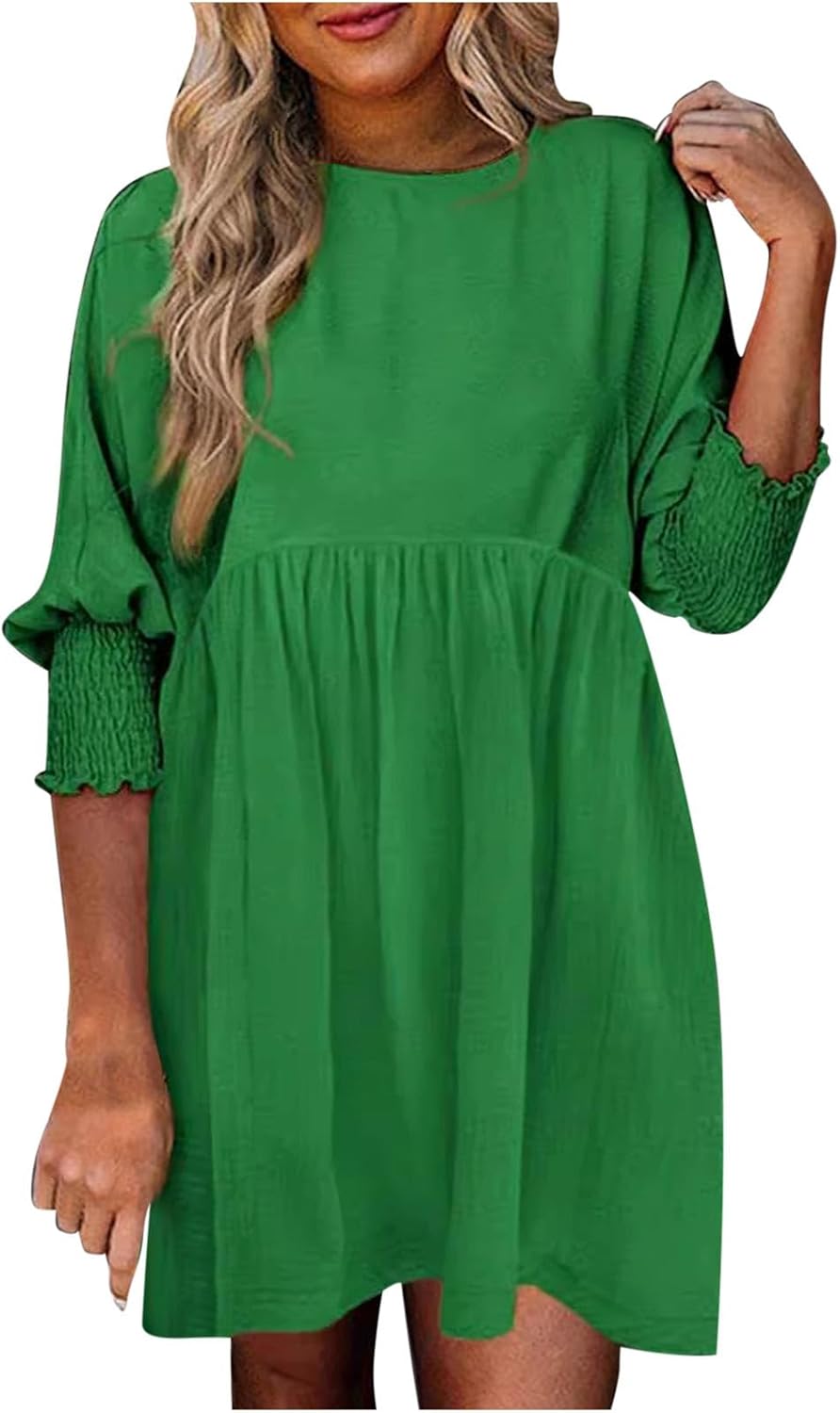 Reniva™ | Ruched Summer Day Dress