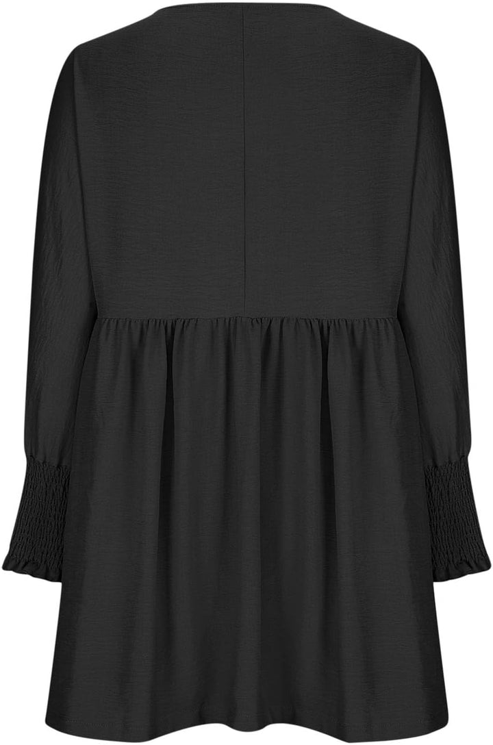 Reniva™ | Ruched Summer Day Dress