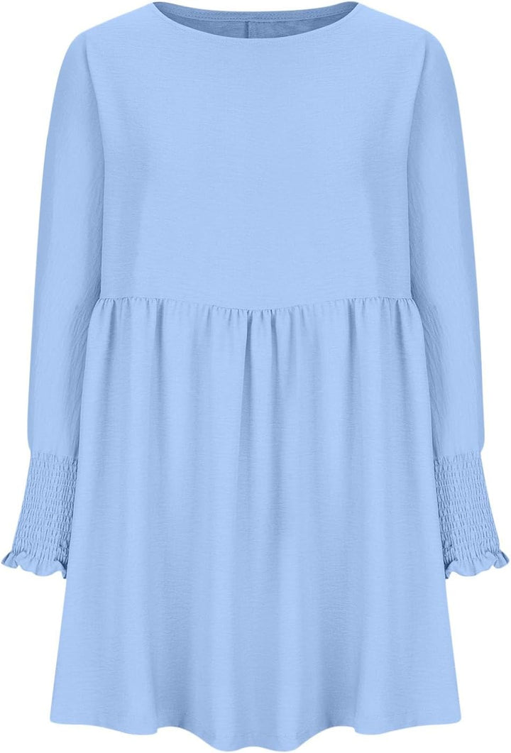Reniva™ | Ruched Summer Day Dress