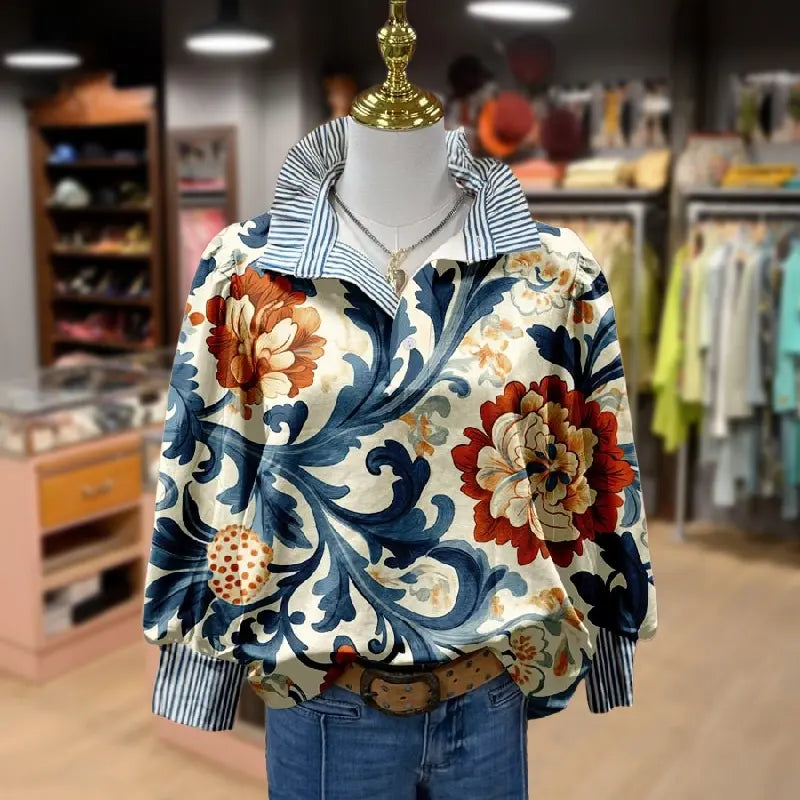 Daisy™ | Vintage Blossom Blouse