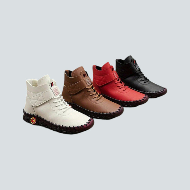 Outdoor™ - Premium Comfort Leather Sneaker Boots