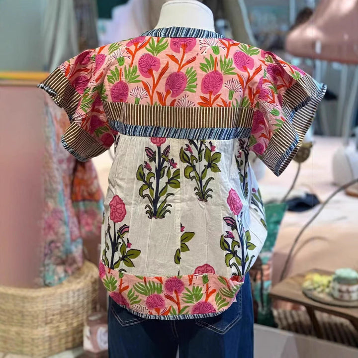 Dahlia™ | Vintage Floral Top