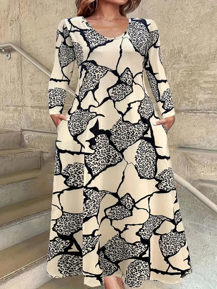 Zara | Plus Size Longsleeve Dress with pockets