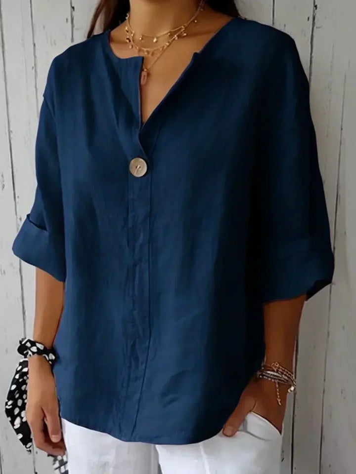 Gwen™| Casual V-Neck Blouse