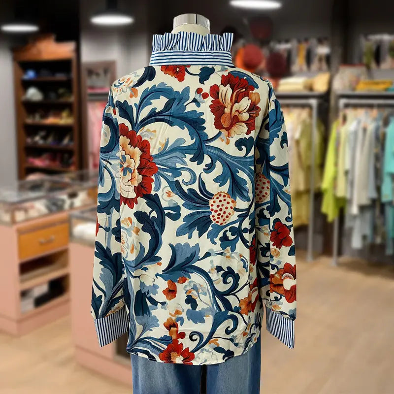 Daisy™ | Vintage Blossom Blouse