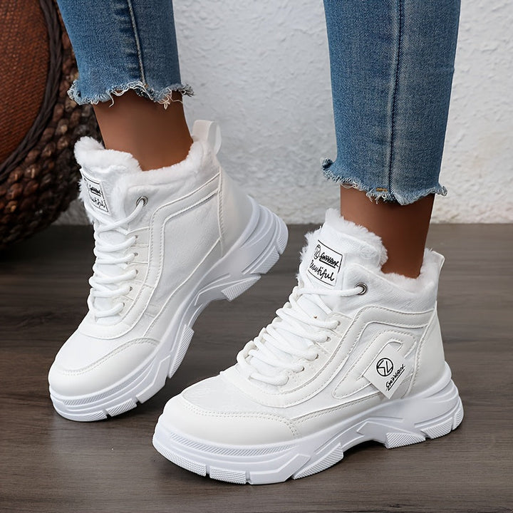 PLUSH™ chunky heeled granddaughter shoes