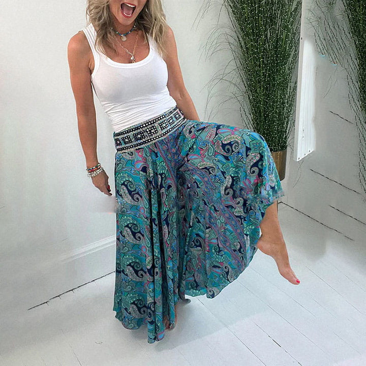 Noelle™ | Daisy Print Trousers