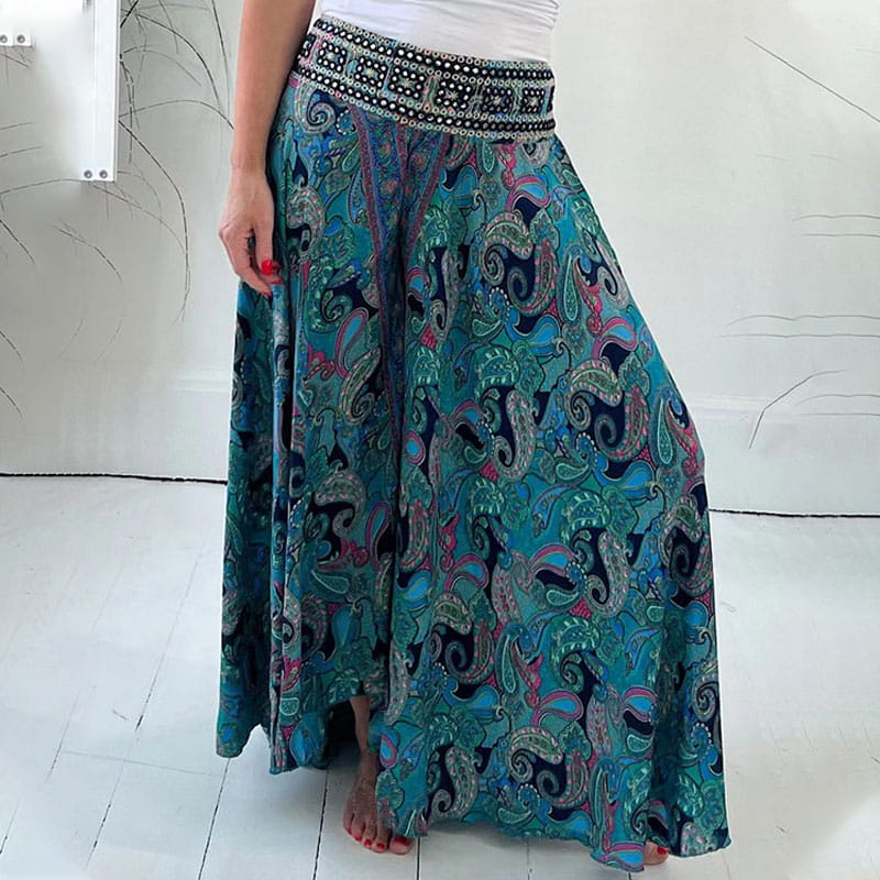 Noelle™ | Daisy Print Trousers