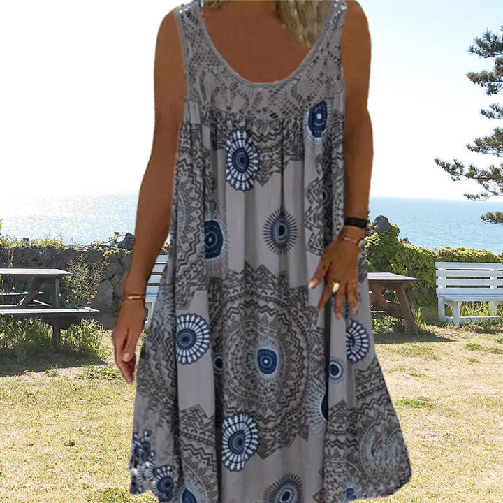 Sarai™ | Summer O-Neck Dress