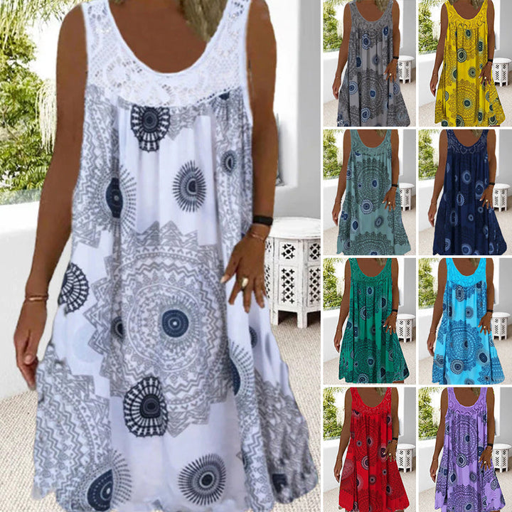 Sarai™ | Summer O-Neck Dress