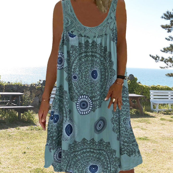 Sarai™ | Summer O-Neck Dress