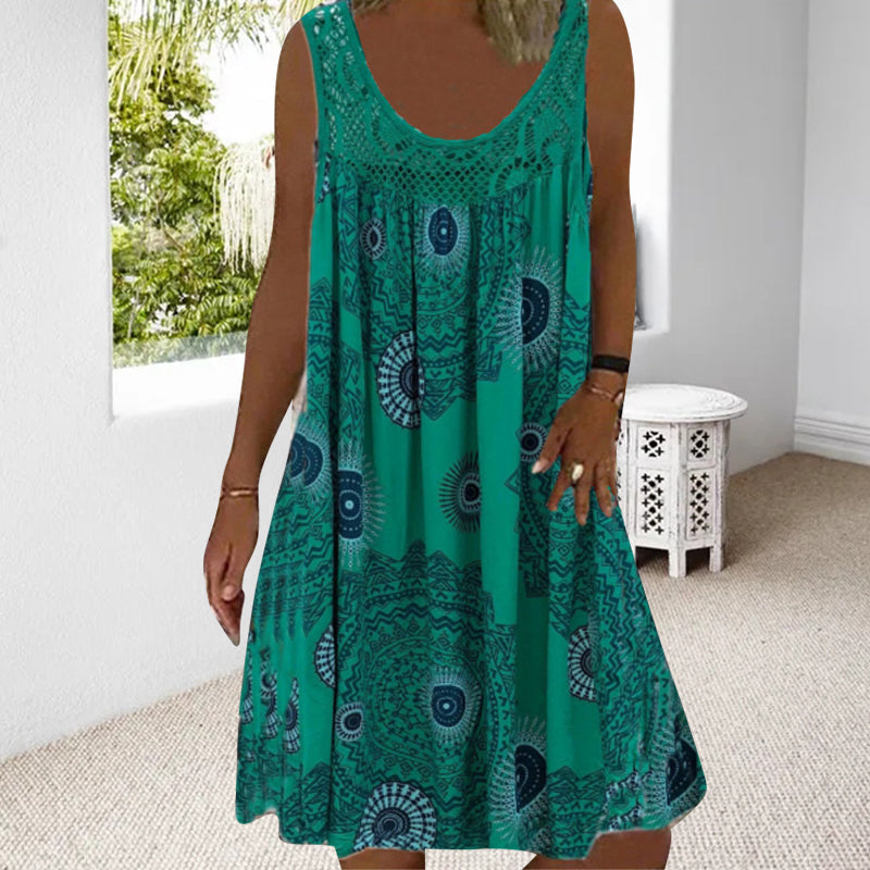 Sarai™ | Summer O-Neck Dress