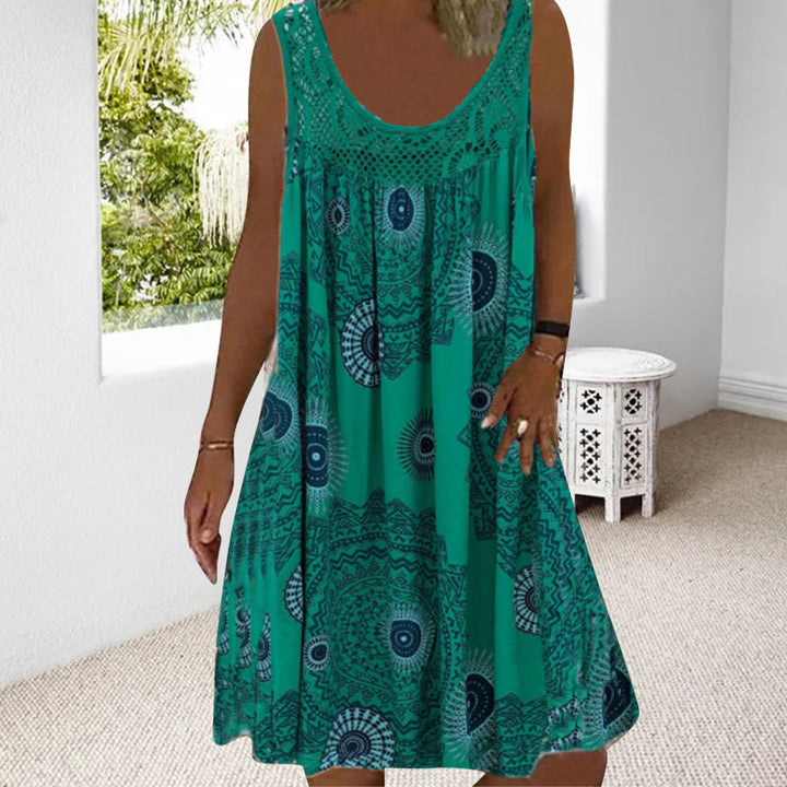 Sarai™ | Summer O-Neck Dress