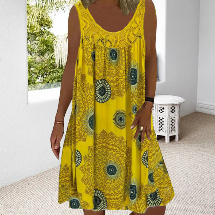 Sarai™ | Summer O-Neck Dress