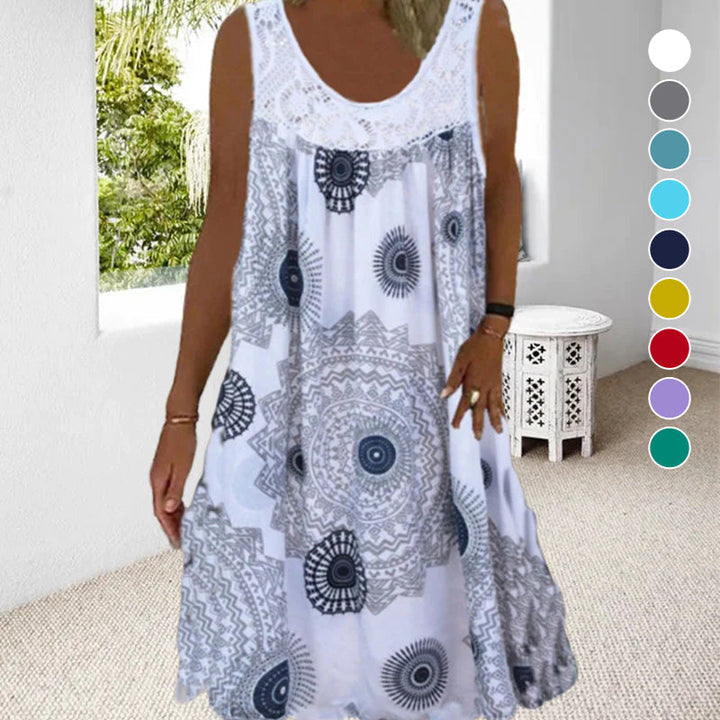 Sarai™ | Summer O-Neck Dress