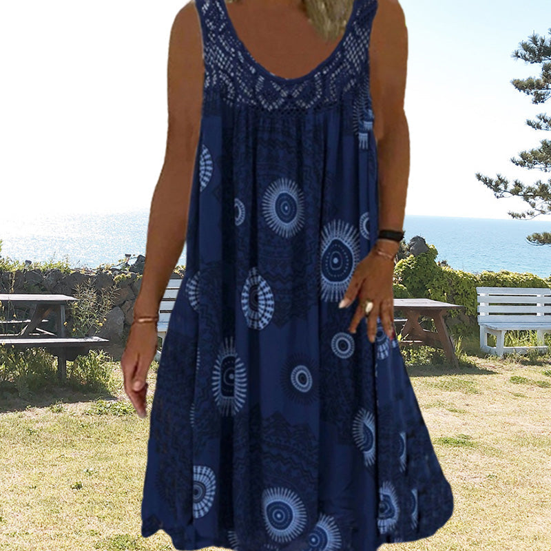 Sarai™ | Summer O-Neck Dress