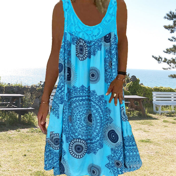 Sarai™ | Summer O-Neck Dress